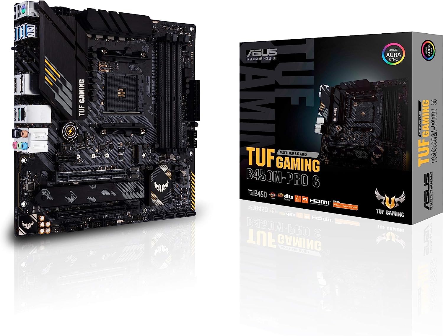 Foto 2 pulgar | Placa Base Asus Tuf Gaming B450m-pro S Amd Am4 Ryzen De Tercera Generación - Venta Internacional.