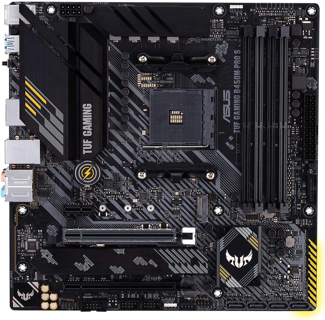 Foto 3 pulgar | Placa Base Asus Tuf Gaming B450m-pro S Amd Am4 Ryzen De Tercera Generación - Venta Internacional.