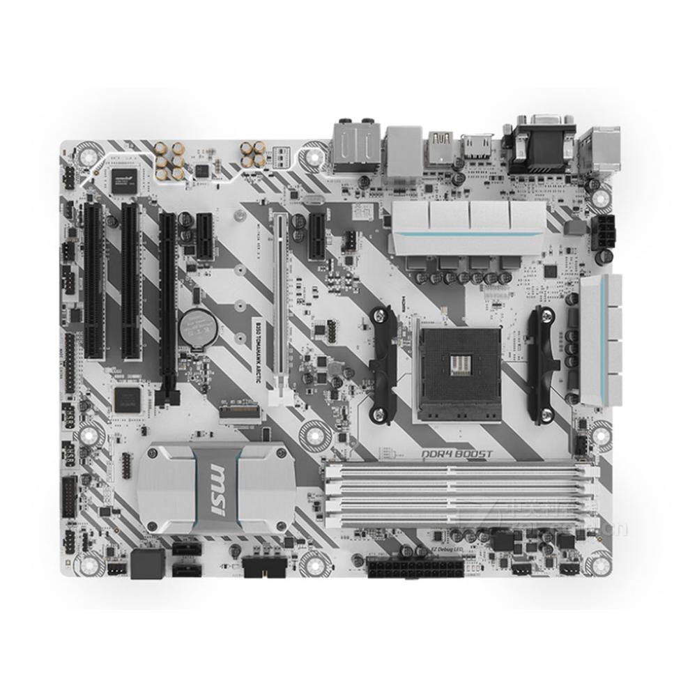 Foto 2 pulgar | Placa Madre Msi B350 Tomahawk Arctic Socket Am4 Ddr4 Atx - Venta Internacional.