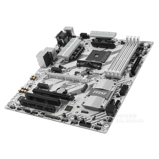 Foto 2 | Placa Madre Msi B350 Tomahawk Arctic Socket Am4 Ddr4 Atx - Venta Internacional.