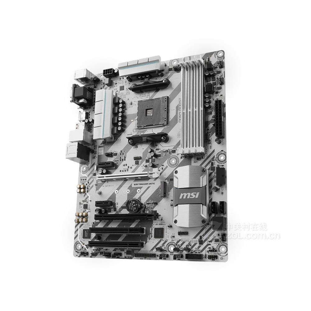 Foto 4 pulgar | Placa Madre Msi B350 Tomahawk Arctic Socket Am4 Ddr4 Atx - Venta Internacional.