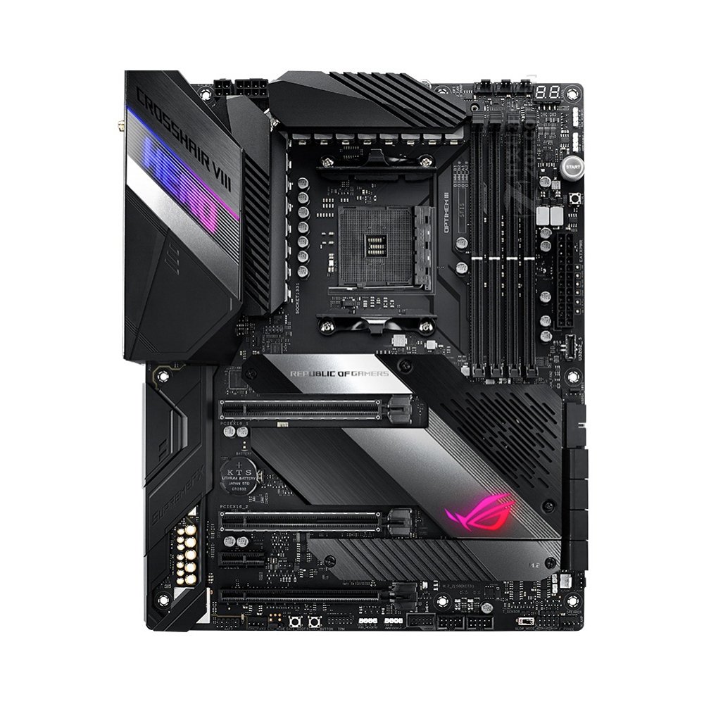 Foto 2 pulgar | Placa Base Asus Rog Crosshair Viii Hero Wi-fi X570 Am4 Ddr4 - Venta Internacional.
