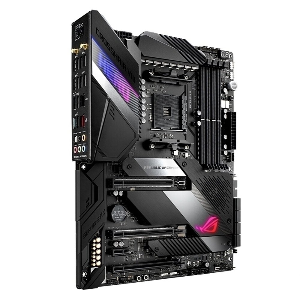 Foto 3 pulgar | Placa Base Asus Rog Crosshair Viii Hero Wi-fi X570 Am4 Ddr4 - Venta Internacional.