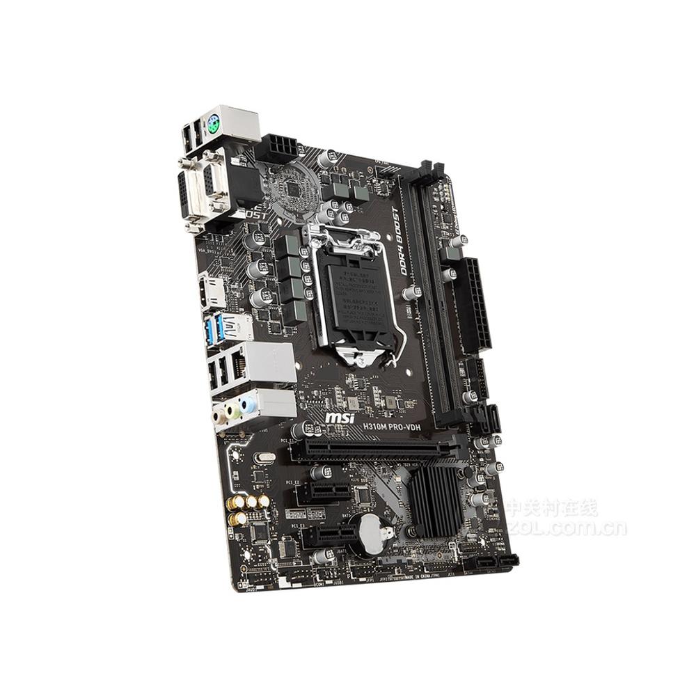 Foto 3 pulgar | Placa Madre Msi H310m Pro-vdh Lga 1151 Intel H310 Ddr4 Micro Atx - Venta Internacional.