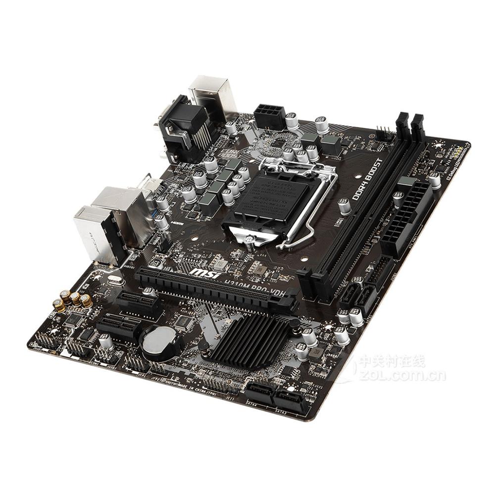 Foto 4 pulgar | Placa Madre Msi H310m Pro-vdh Lga 1151 Intel H310 Ddr4 Micro Atx - Venta Internacional.