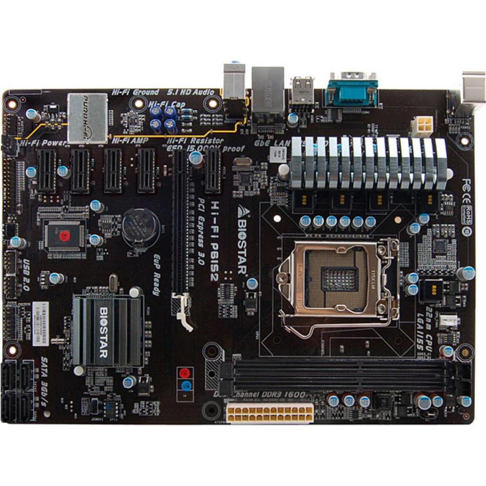 Foto 2 pulgar | Placa Madre Biostar Hi-fi P61s2 Lga 1155 Intel H61 Ddr3 Atx - Venta Internacional.