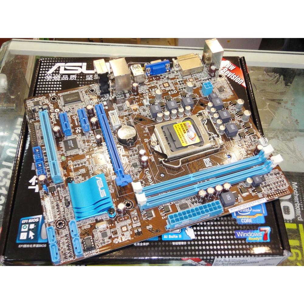 Foto 5 pulgar | Placa Madre Asus P8h61-m Le Lga 1155 Intel H61 Ddr3 De 16 Gb - Venta Internacional.