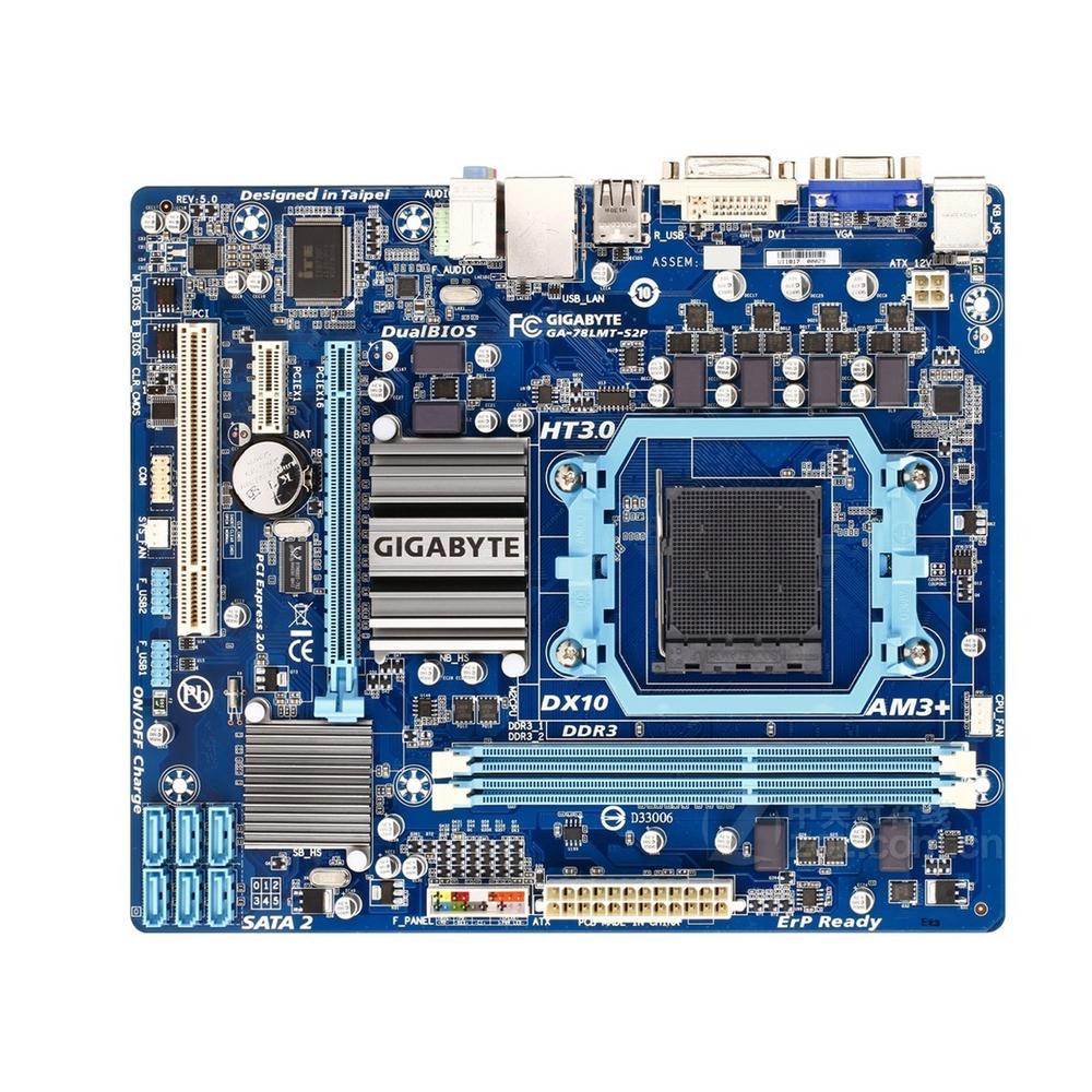 Foto 2 pulgar | Placa Madre Gigabyte Ga-78lmt-s2p (rev.5.0) Socket Am3+ Ddr3 - Venta Internacional.
