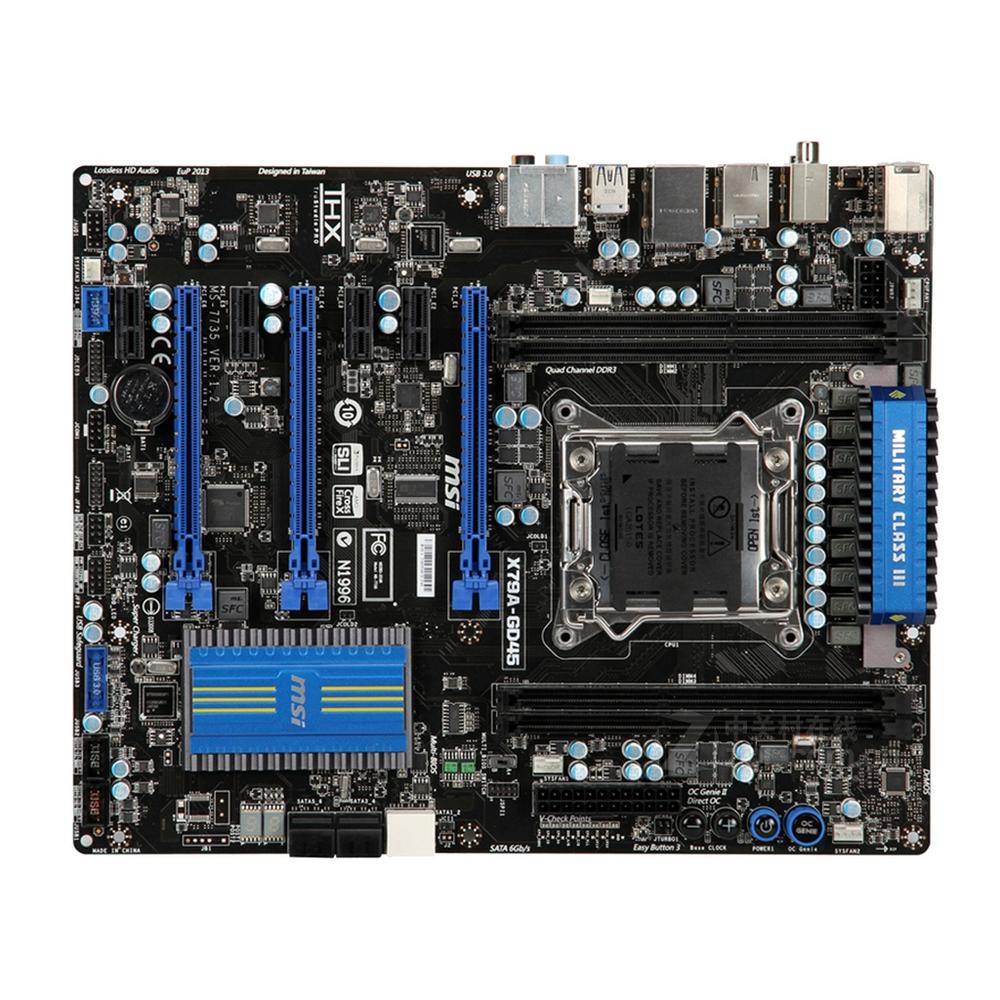 Foto 2 pulgar | Placa Madre Msi X79a-gd45 Lga 2011 Intel X79 Ddr3 Atx - Venta Internacional.