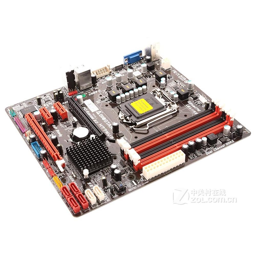 Foto 3 pulgar | Placa Madre Biostar H77mu3 Lga 1155 Intel H77 Ddr3 Micro Atx - Venta Internacional.