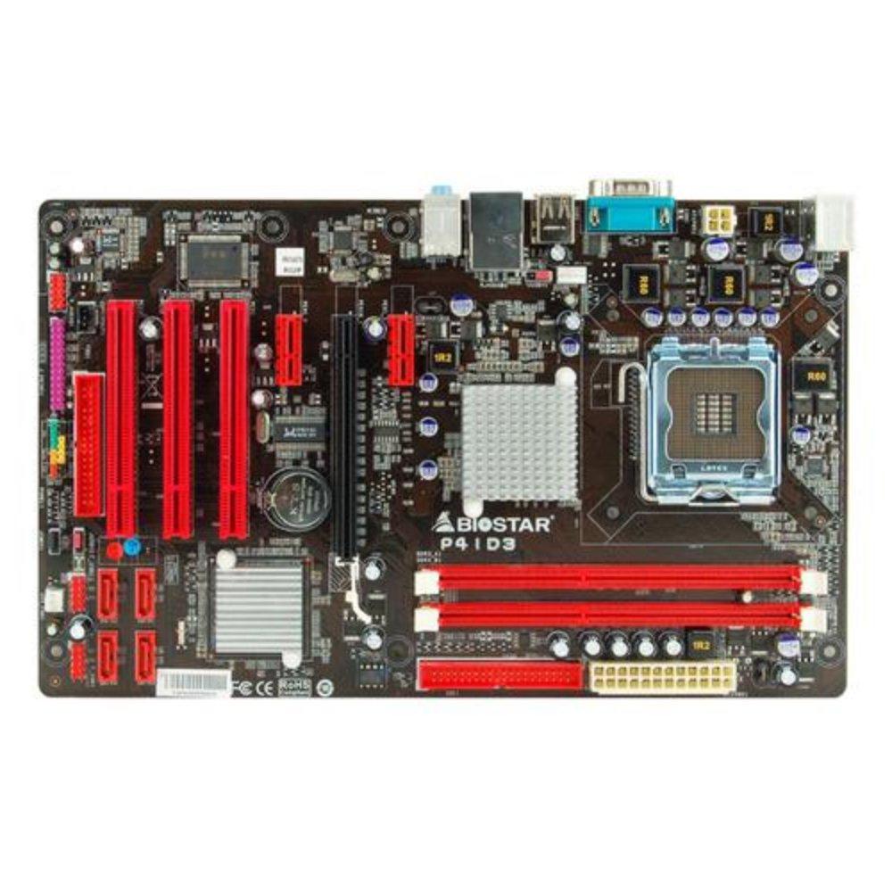 Foto 2 pulgar | Placa Madre Biostar P41d3 Lga 775 Intel G41 Ddr3 Atx - Venta Internacional.
