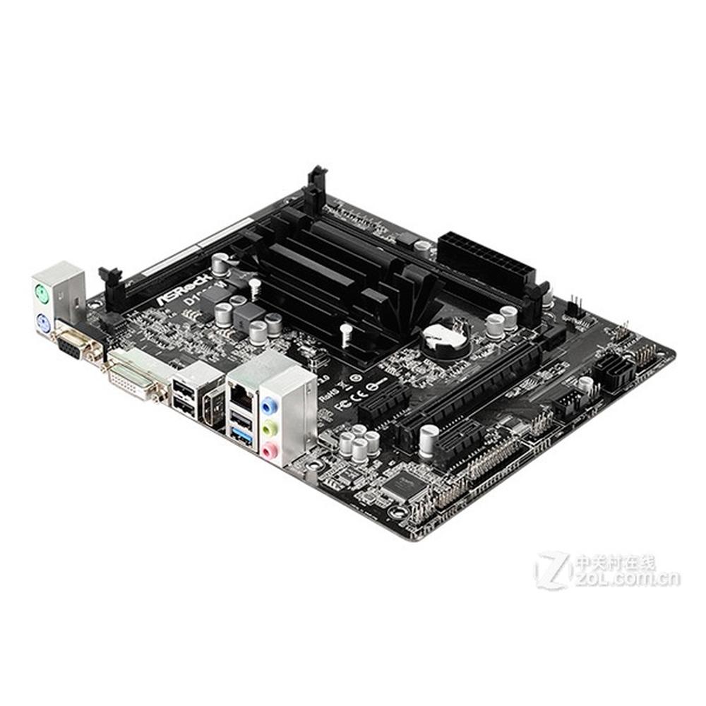 Foto 3 pulgar | Placa Madre Asrock D1800m Con Cpu Ddr3 Micro Atx Integrada - Venta Internacional.