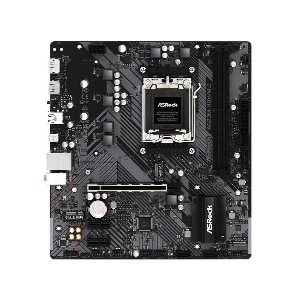 Foto 1 | Placa Madre Asrock A620m-hdv/m.2 Socket Am5 Amd A620 Ddr5 - Venta Internacional.