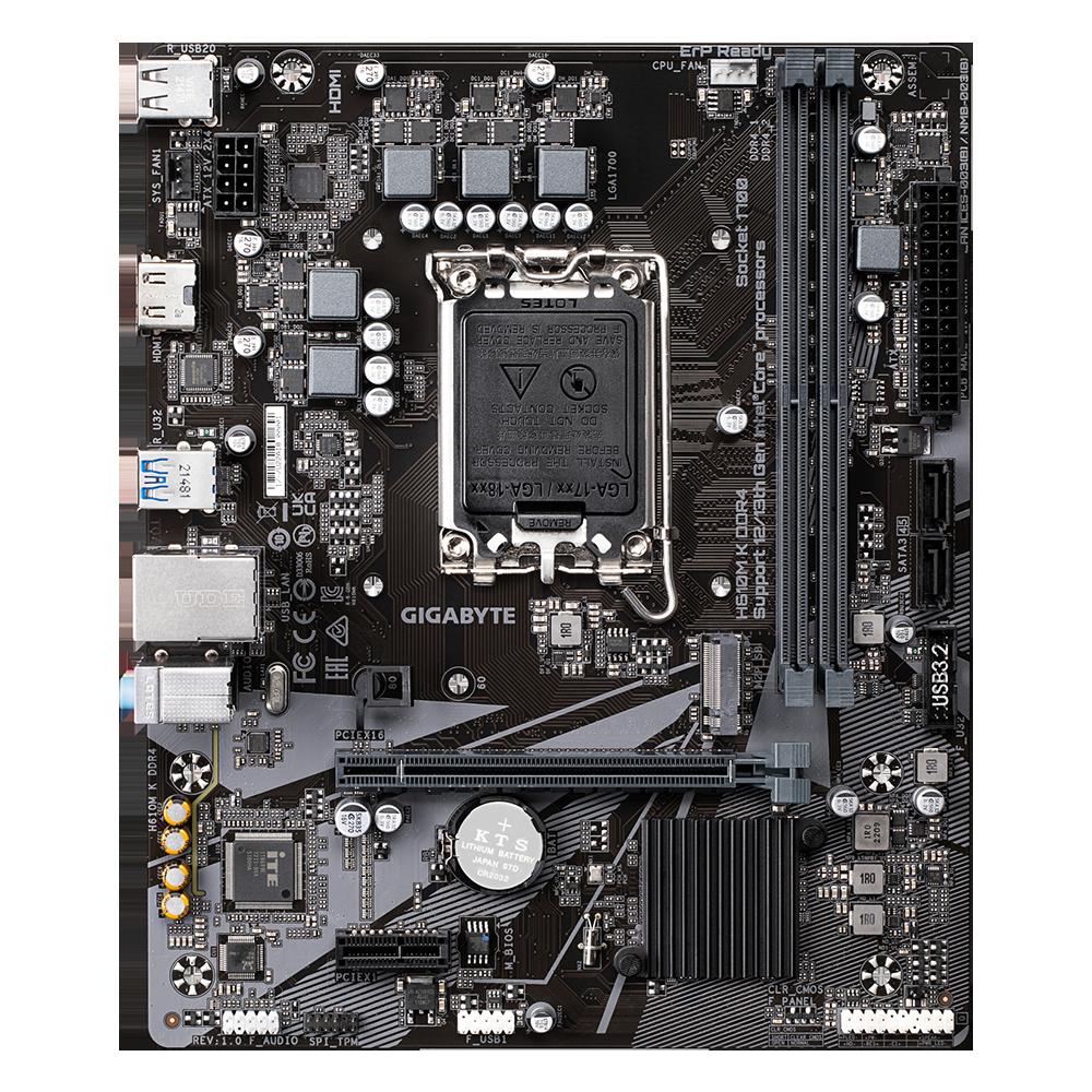 Foto 2 pulgar | Placa Madre Gigabyte H610m K Ddr4 Lga1700 Micro Atx Con 2 X Ddr4 - Venta Internacional.