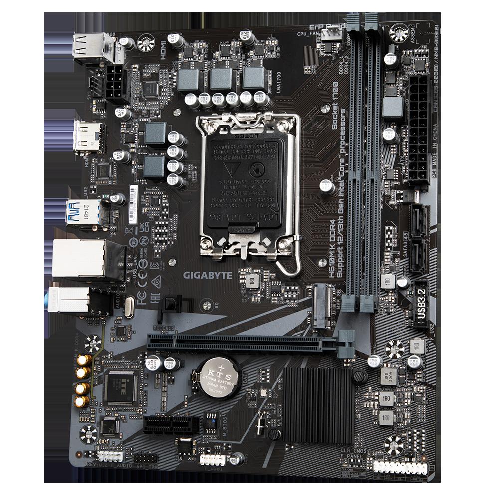 Foto 4 pulgar | Placa Madre Gigabyte H610m K Ddr4 Lga1700 Micro Atx Con 2 X Ddr4 - Venta Internacional.