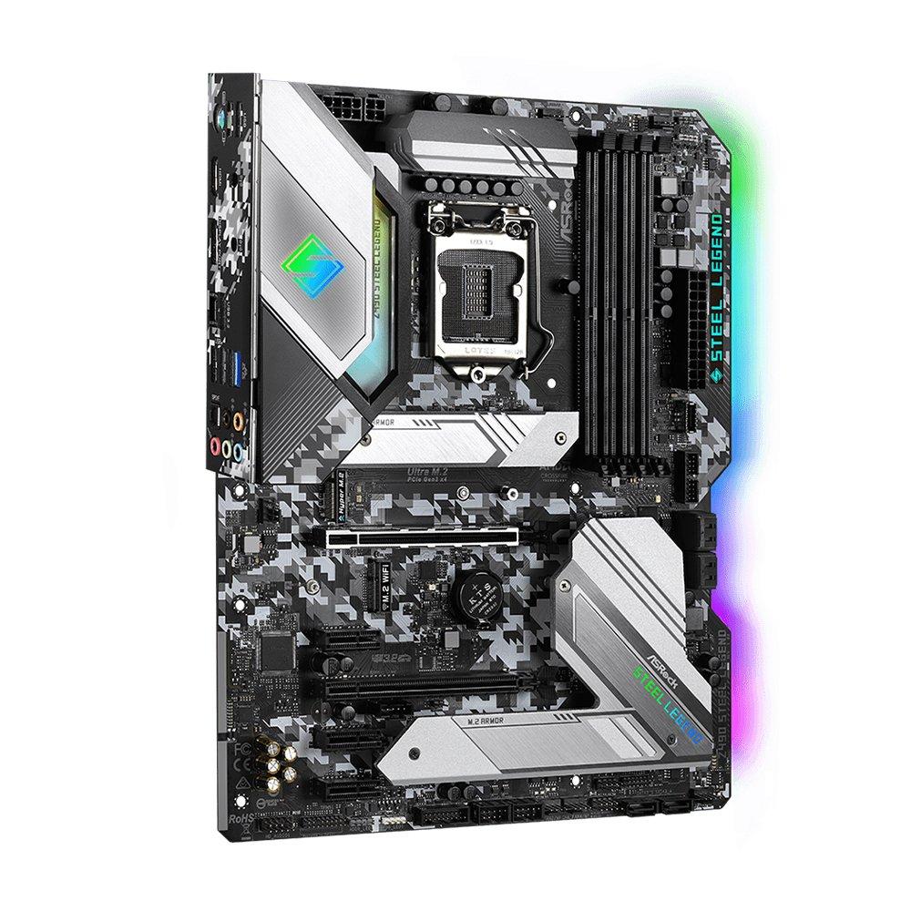 Foto 3 pulgar | Placa Madre Asrock Z490 Steel Legend Lga 1200 Ddr4 128 Gb Atx - Venta Internacional.