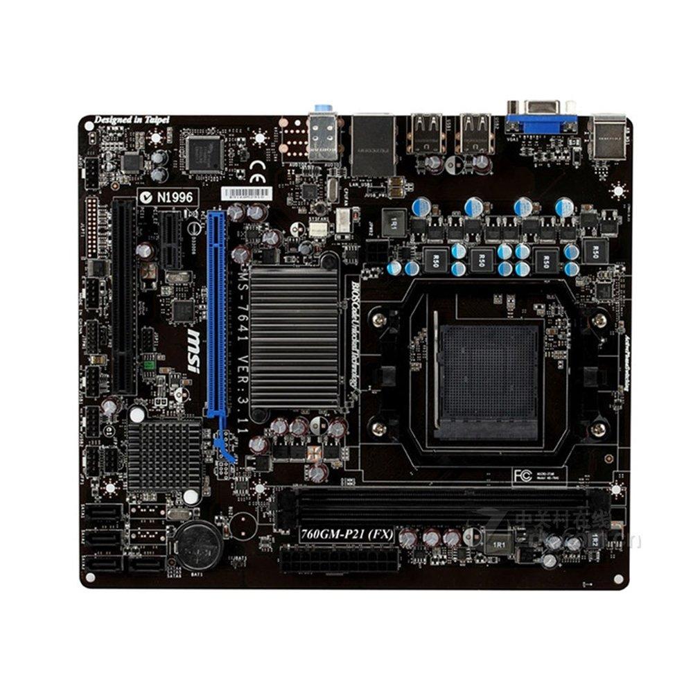 Foto 2 pulgar | Placa Base Msi 760gm-p21 (fx) Socket Am3+ Amd 760g Ddr3 Micro Atx - Venta Internacional.