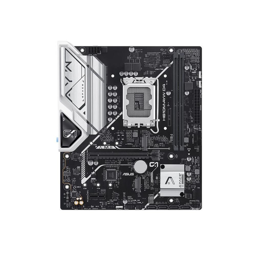 Foto 2 pulgar | Placa Madre Asus H610m-ayw D4 Lga 1700 Intel H610 Ddr4 64 Gb - Venta Internacional.