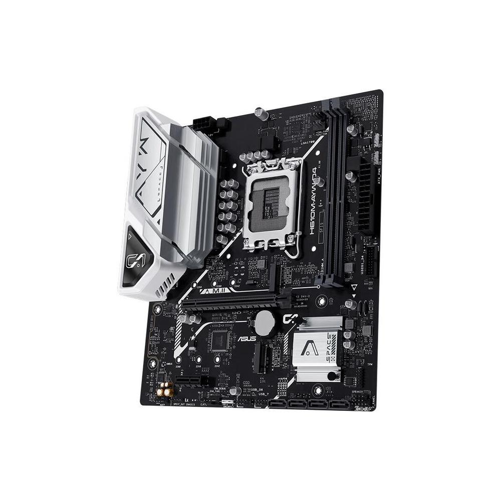 Foto 3 pulgar | Placa Madre Asus H610m-ayw D4 Lga 1700 Intel H610 Ddr4 64 Gb - Venta Internacional.