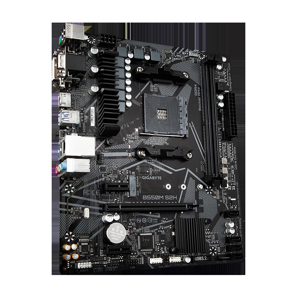 Foto 3 pulgar | Placa Base Gigabyte B550m S2h Socket Am4 Amd B550 Ddr4 - Venta Internacional.