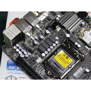 Foto 2 | Placa Madre Gigabyte Ga-h77n-wifi Lga 1155 Intel H77 Ddr3 - Venta Internacional.