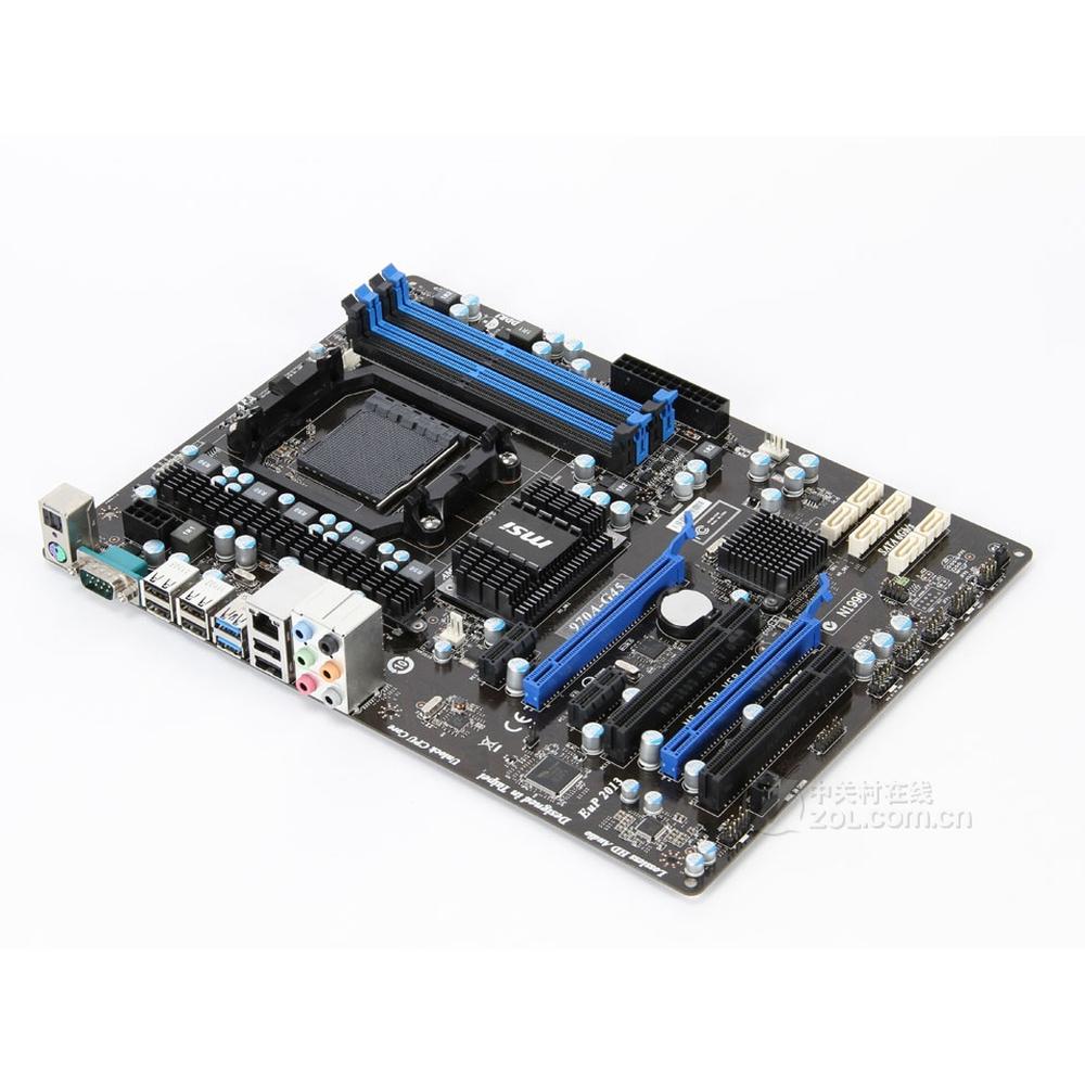 Foto 4 pulgar | Placa Madre Msi 970a-g45 Socket Am3+/am3 Amd 970 Ddr3 Atx - Venta Internacional.