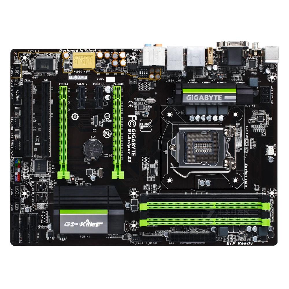 Foto 2 pulgar | Placa Madre Gigabyte G1.sniper Z5 (rev.1.1) Lga 1150 Ddr3 Atx - Venta Internacional.