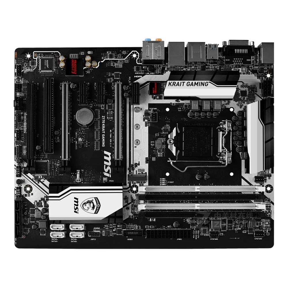 Foto 1 | Placa Madre Msi Z170 Krait Gaming Lga 1151 Ddr4 Atx Con 64 Gb - Venta Internacional.