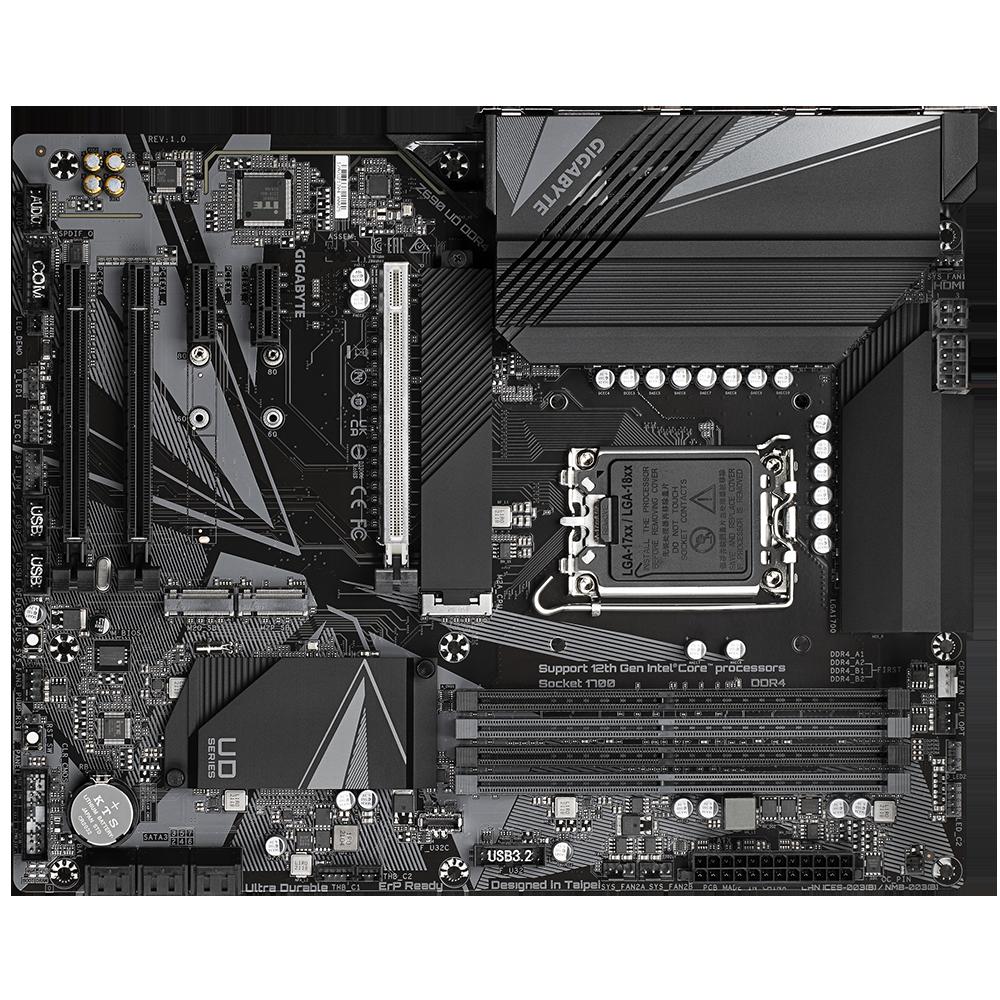Foto 2 pulgar | Placa Madre Gigabyte Z690 Ud Ddr4 V2 Lga 1700 Intel Z690 Atx - Venta Internacional.