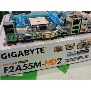 Foto 2 | Placa Madre Gigabyte Ga-f2a55m-hd2 Socket Fm2 Amd A55 Ddr3 - Venta Internacional.