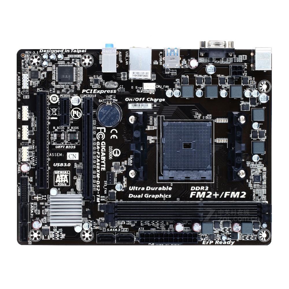 Foto 1 | Placa Madre Gigabyte F2a88xm-ds2-tm (rev.3.1) Socket Fm2/fm2+ - Venta Internacional.
