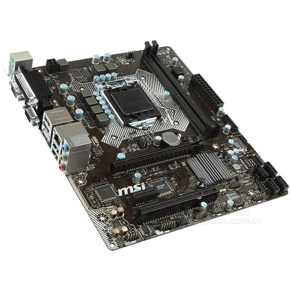 Foto 4 pulgar | Placa Madre Msi H110m Pro-vhl Lga 1151 Intel H110 Ddr4 32 Gb - Venta Internacional.