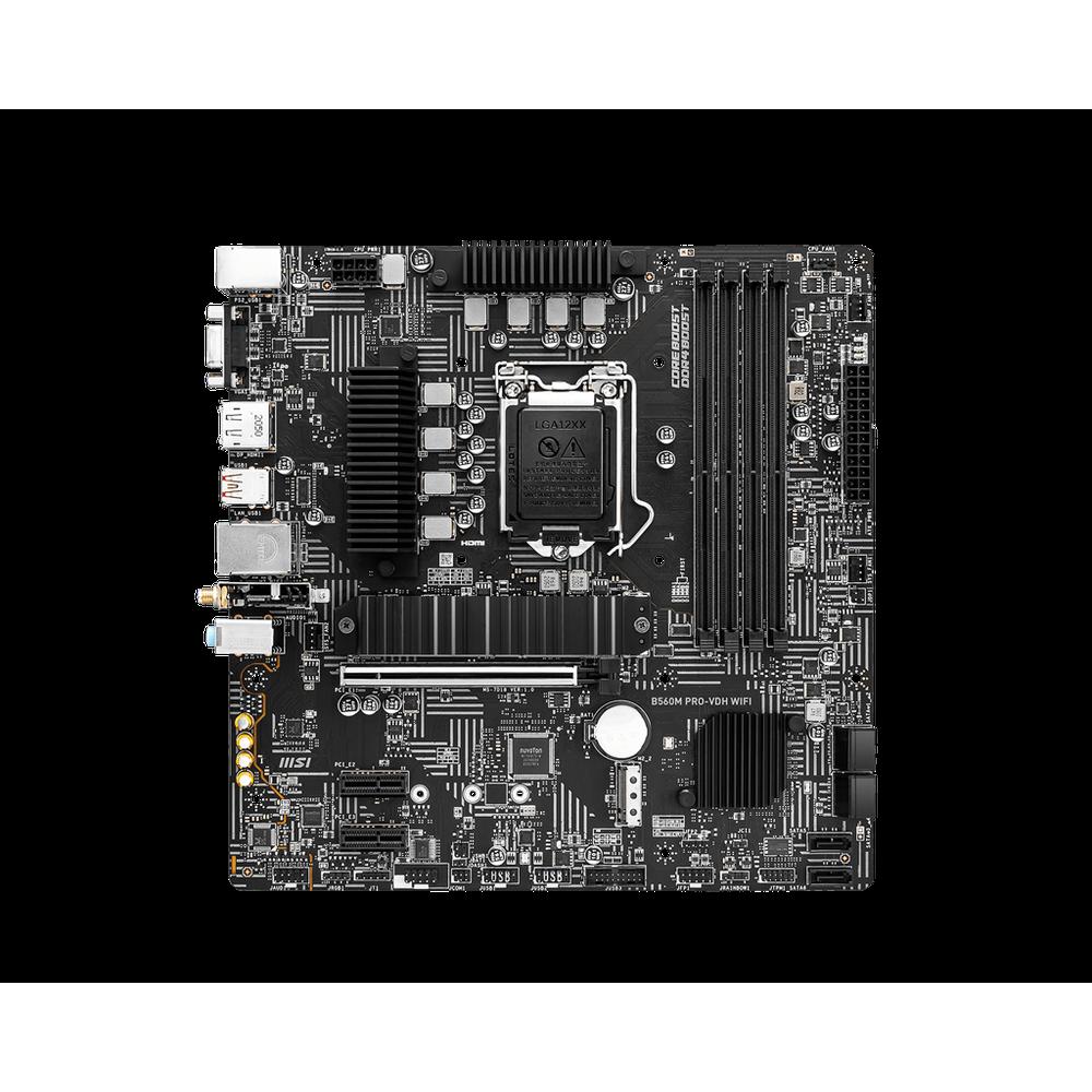 Foto 2 pulgar | Placa Madre Msi B560m Pro-vdh Wifi Lga 1200 Intel B560 Ddr4 - Venta Internacional.