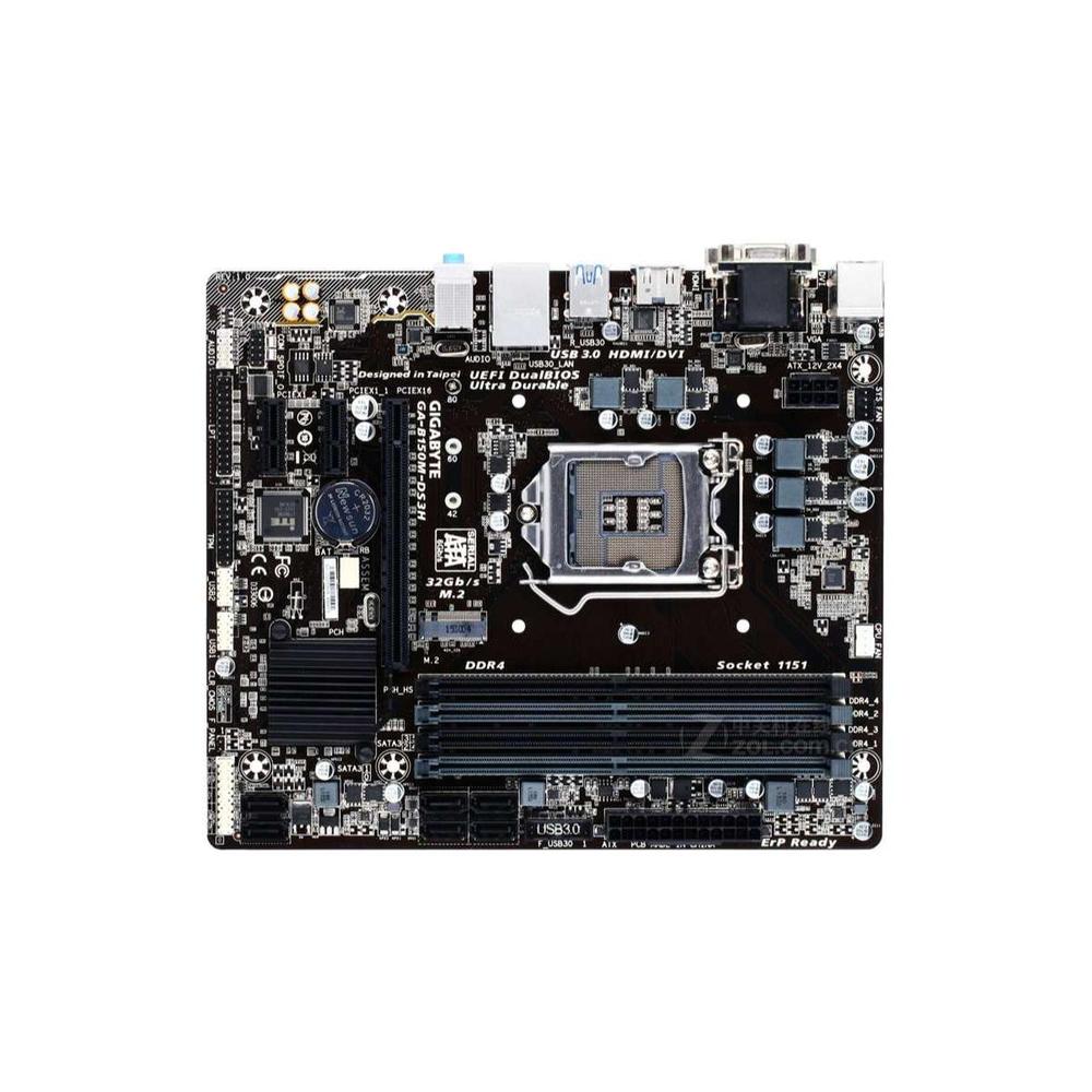Foto 1 | Placa Madre Gigabyte B150m-ds3h (rev.1.0) Lga 1151 Ddr4 - Venta Internacional.