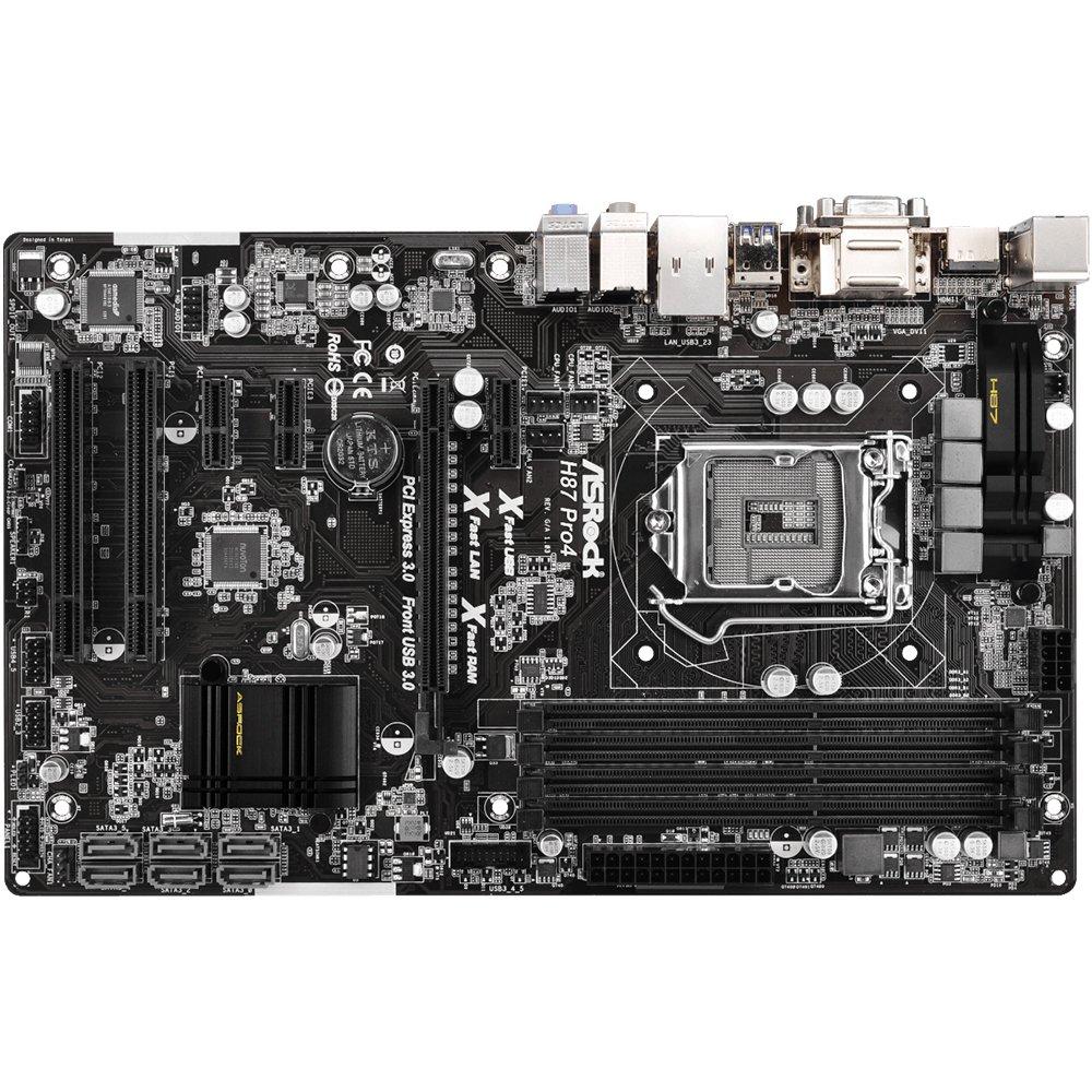 Foto 1 | Placa Madre Asrock H87 Pro4 Lga 1150 Intel H87 Ddr3 Atx - Venta Internacional.