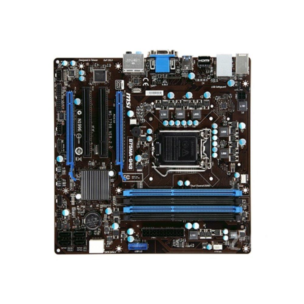 Foto 2 pulgar | Placa Madre Msi B75ma-g43 Lga 1155 Intel B75 Ddr3 Micro Atx - Venta Internacional.