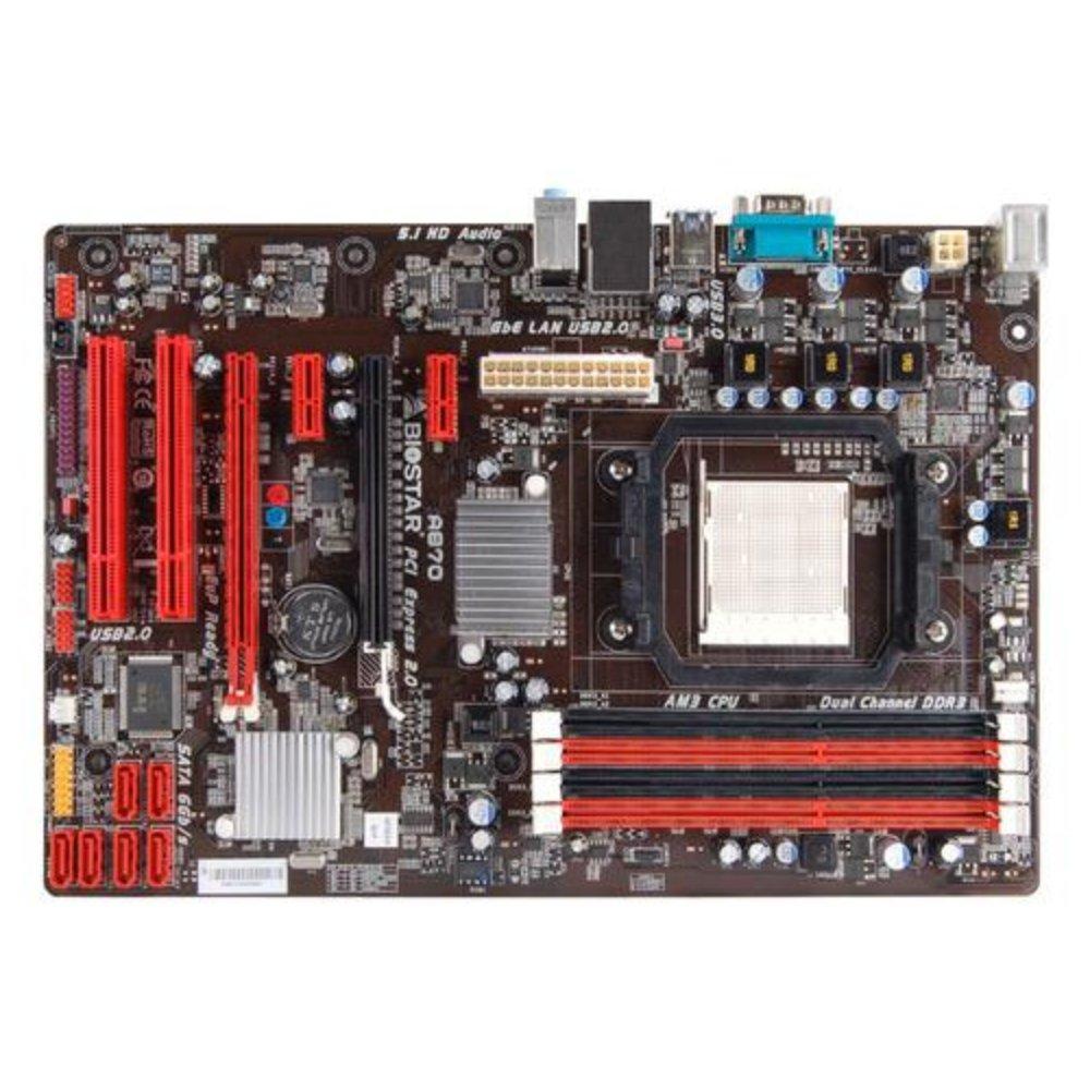 Foto 2 pulgar | Placa Madre Biostar A870 Socket Am3 Amd 870 Ddr3 Atx - Venta Internacional.