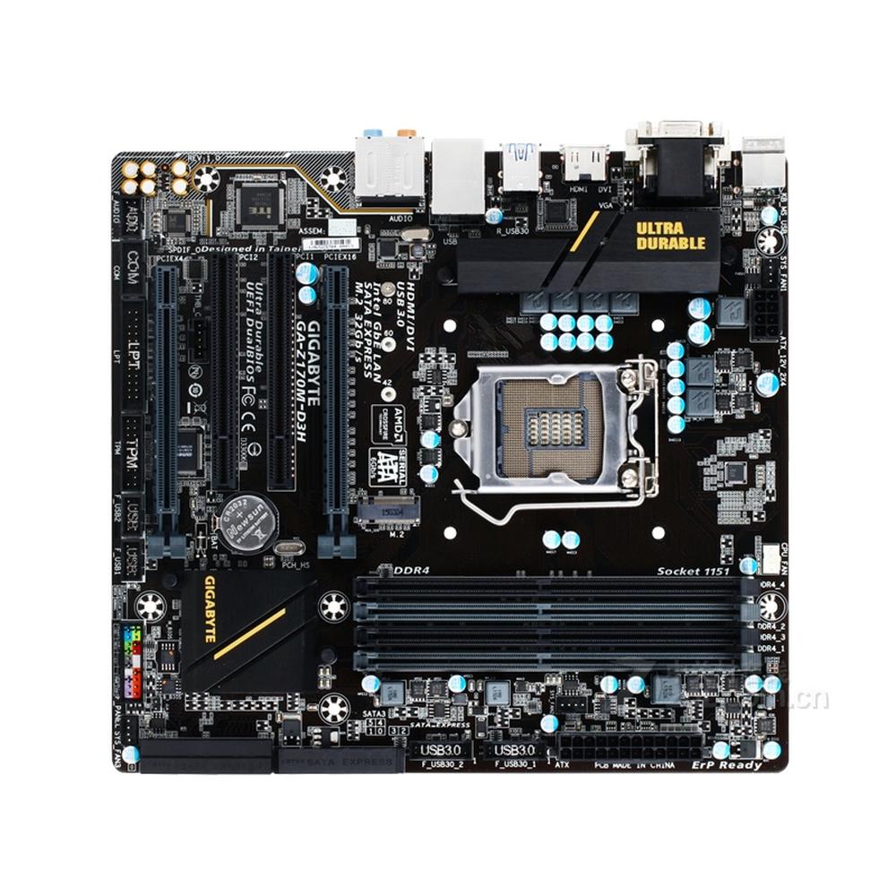 Foto 2 pulgar | Placa Madre Gigabyte Z170m-d3h (rev.1.0) Lga 1151 Ddr4 64gb - Venta Internacional.