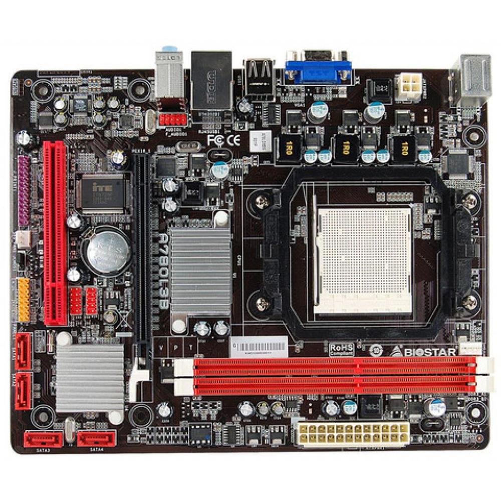 Foto 2 pulgar | Placa Madre Biostar A780l3b Con Conector Am3 Amd 760g Ddr3 Micro Atx - Venta Internacional.