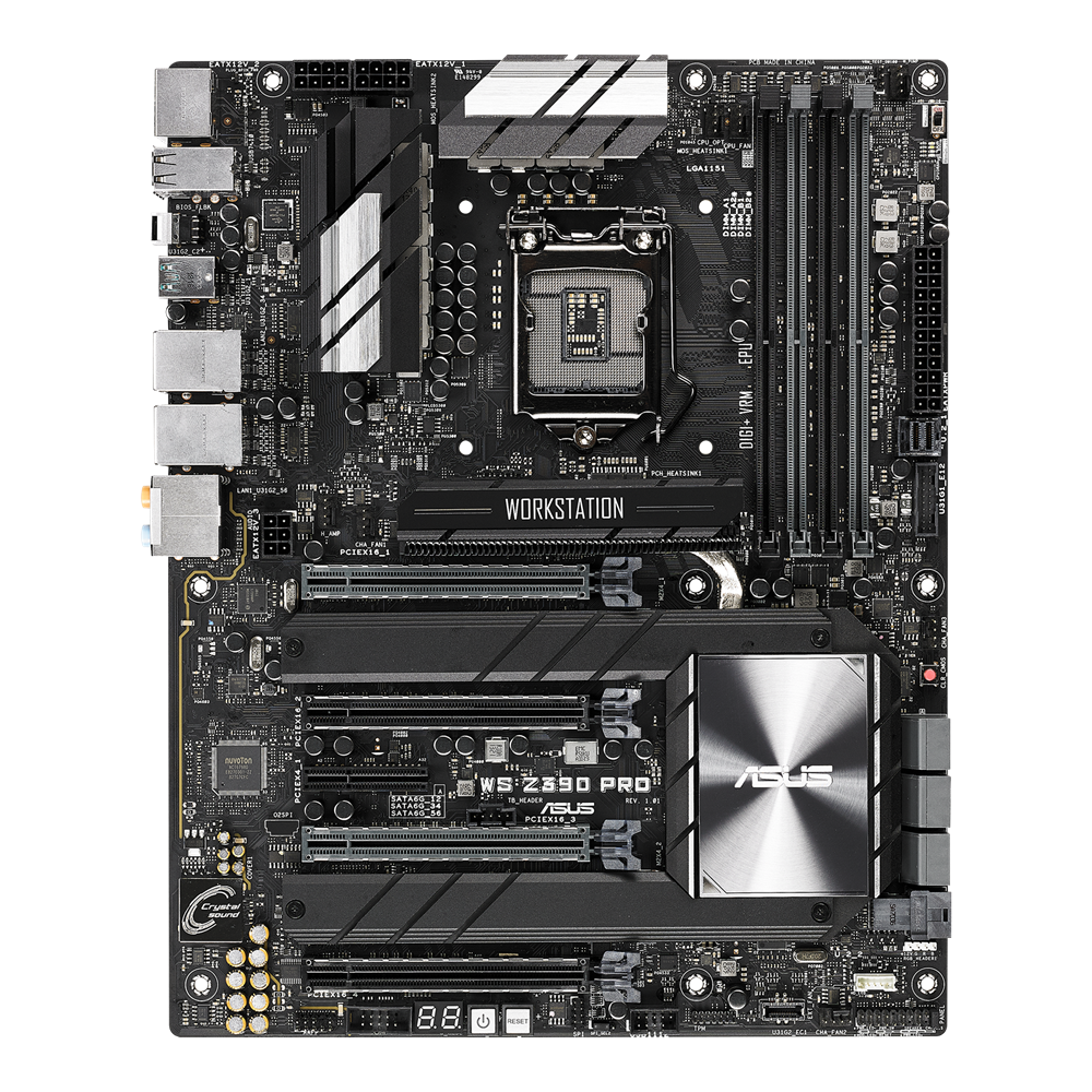 Foto 2 pulgar | Placa Madre Asus Ws Z390 Pro Lga 1151 Intel Z390 Ddr4 Atx - Venta Internacional.