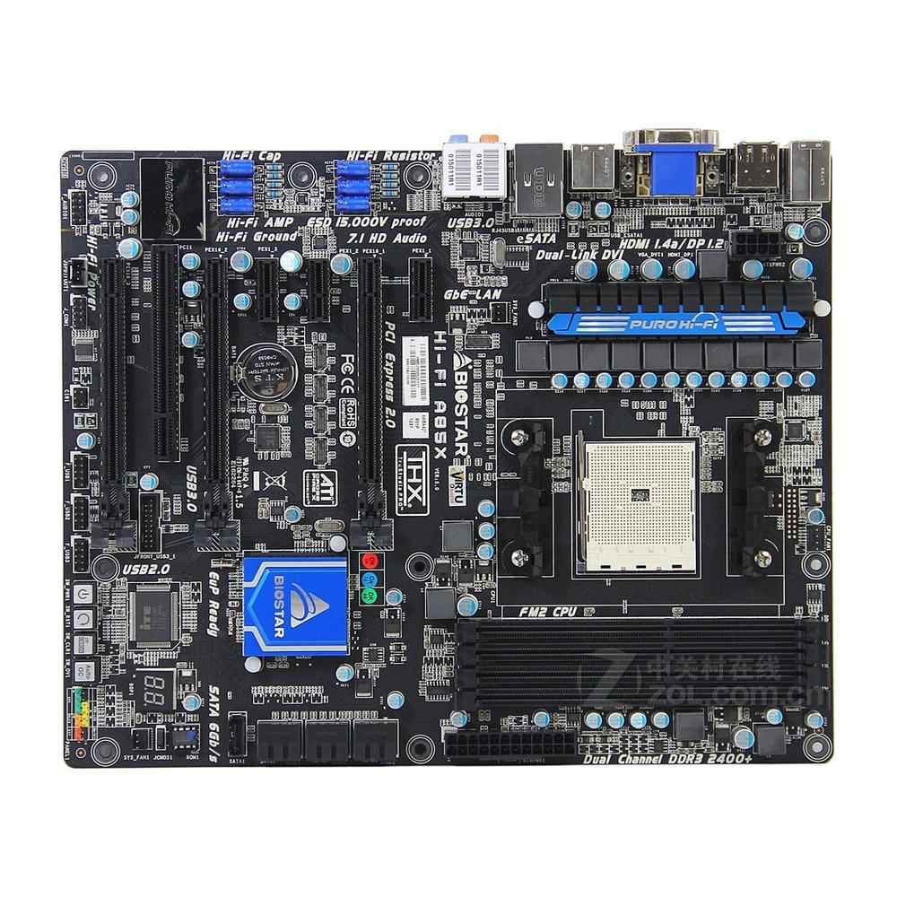 Foto 2 pulgar | Placa Madre Biostar Hi-fi A85x Socket Fm2 Amd A85x Ddr3 Atx - Venta Internacional.