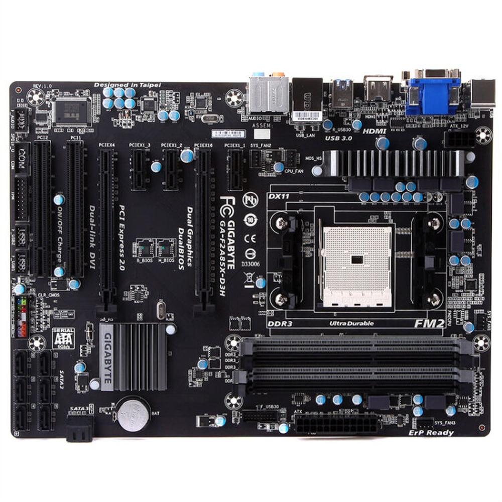 Foto 3 pulgar | Placa Madre Gigabyte Ga-f2a85x-d3h Socket Fm2 Amd A85x Ddr3 - Venta Internacional.