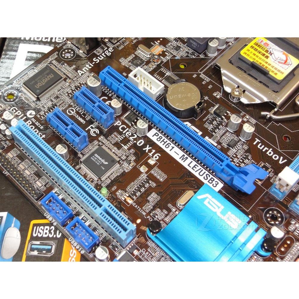 Foto 1 | Placa Madre Asus P8h61-m Le/usb3 Lga 1155 Intel H61 Ddr3 - Venta Internacional.