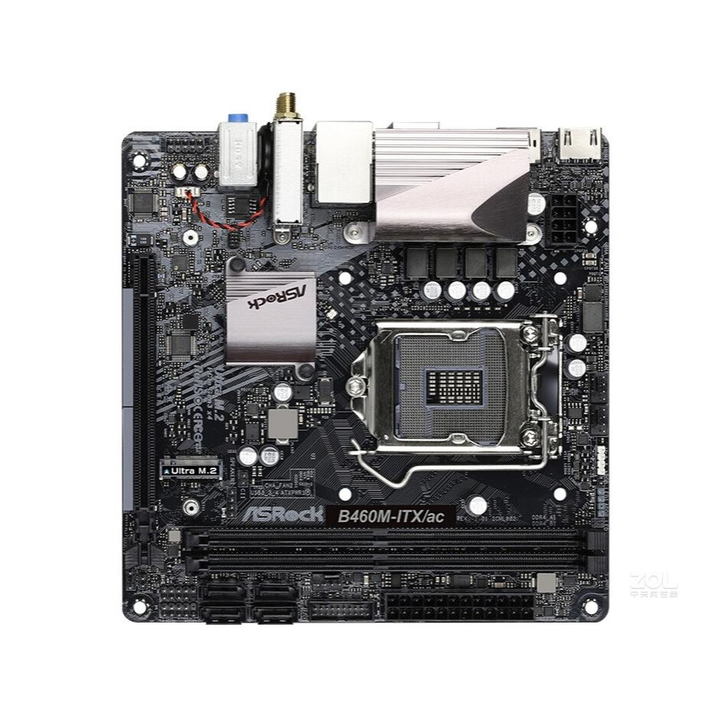 Foto 2 pulgar | Placa Madre Asrock B460m-itx/ac Lga 1200 Intel B460 Ddr4 - Venta Internacional.