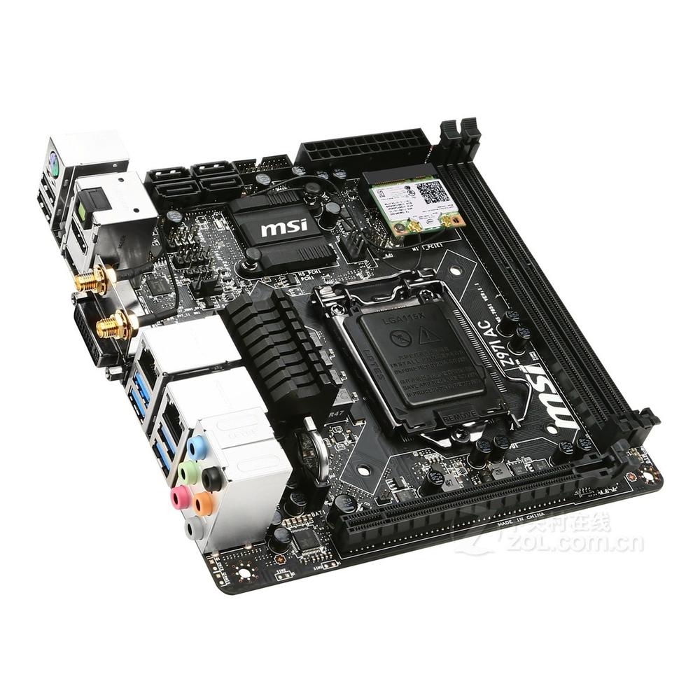 Foto 4 pulgar | Placa Madre Msi Z97i Ac Lga 1150 Intel Z97 Ddr3 Mini-itx - Venta Internacional.