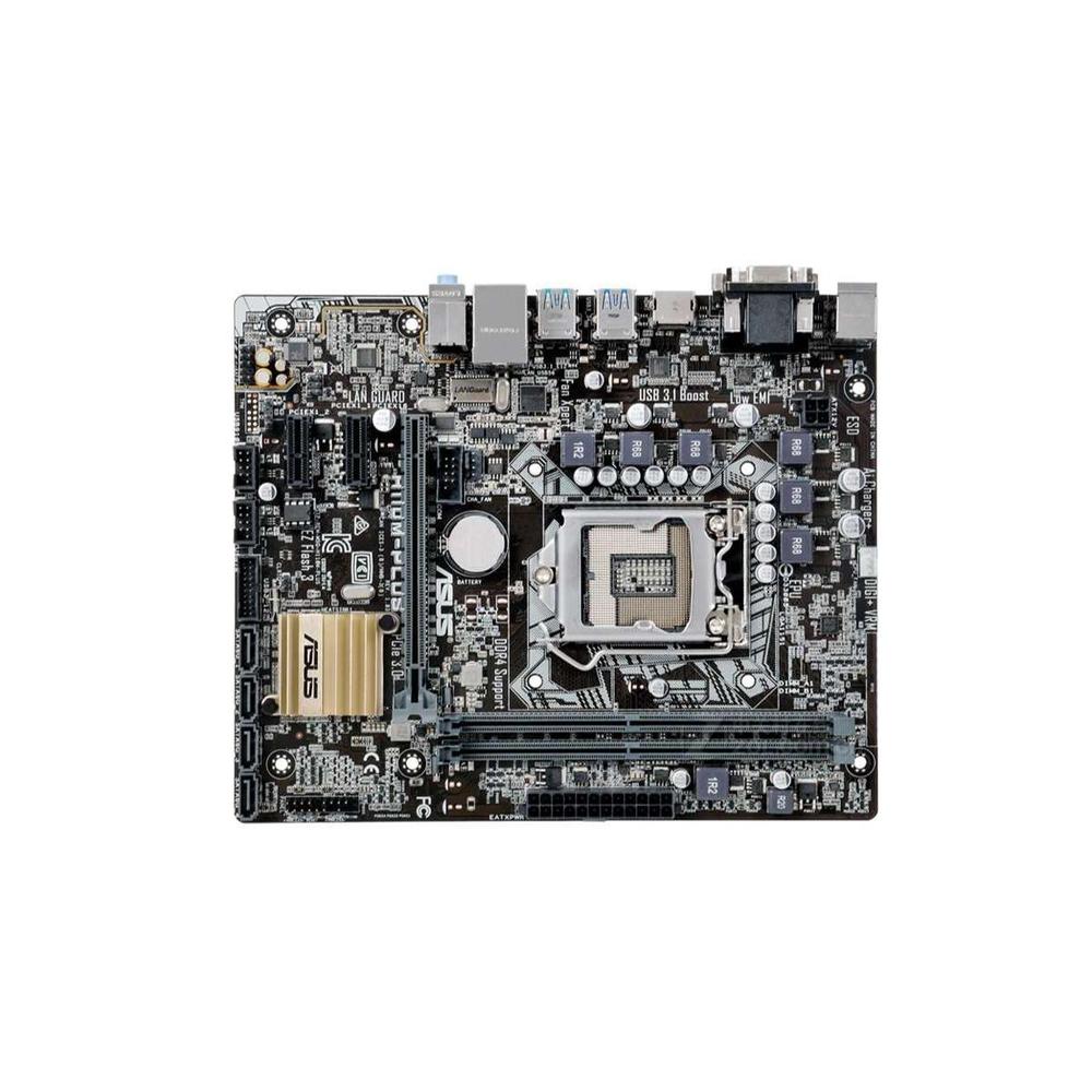Foto 1 | Placa Madre Asus H110m-plus Lga 1151 Intel H110 Ddr4 Micro Atx - Venta Internacional.