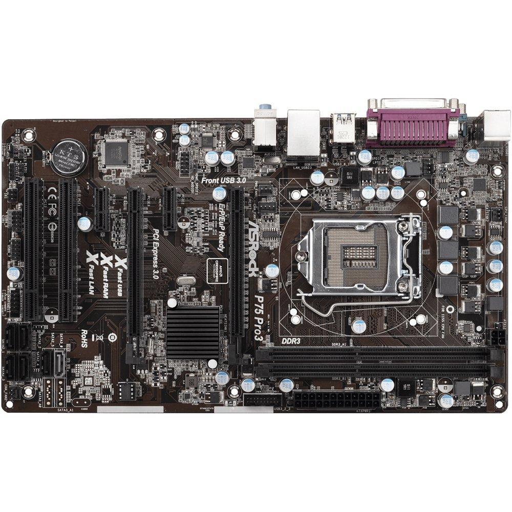 Foto 1 | Placa Madre Asrock P75 Pro3 Lga 1155 Intel B75 Ddr3 Atx - Venta Internacional.