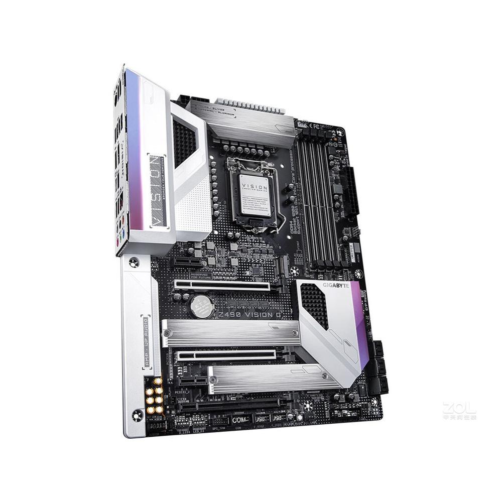 Foto 3 pulgar | Placa Madre Gigabyte Z490 Vision G Lga 1200 Intel Z490 Ddr4 - Venta Internacional.