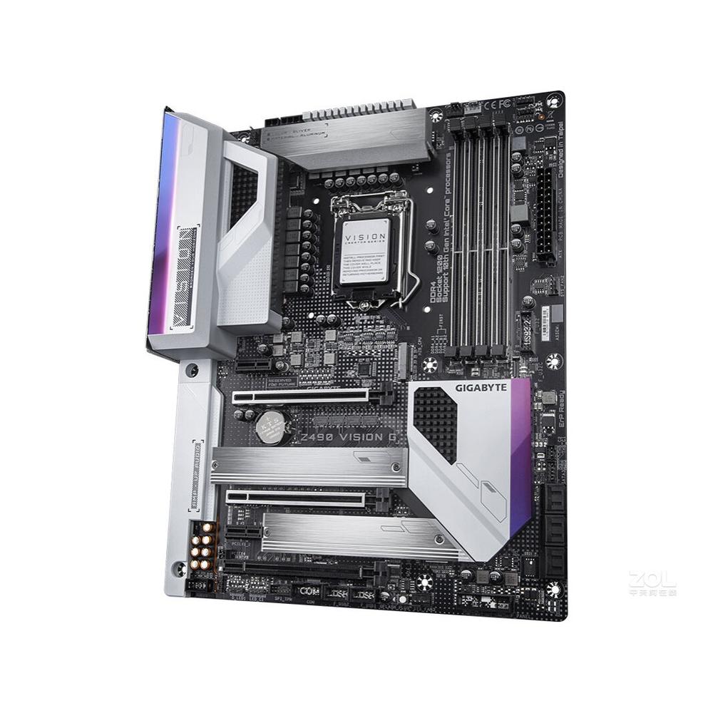 Foto 4 pulgar | Placa Madre Gigabyte Z490 Vision G Lga 1200 Intel Z490 Ddr4 - Venta Internacional.