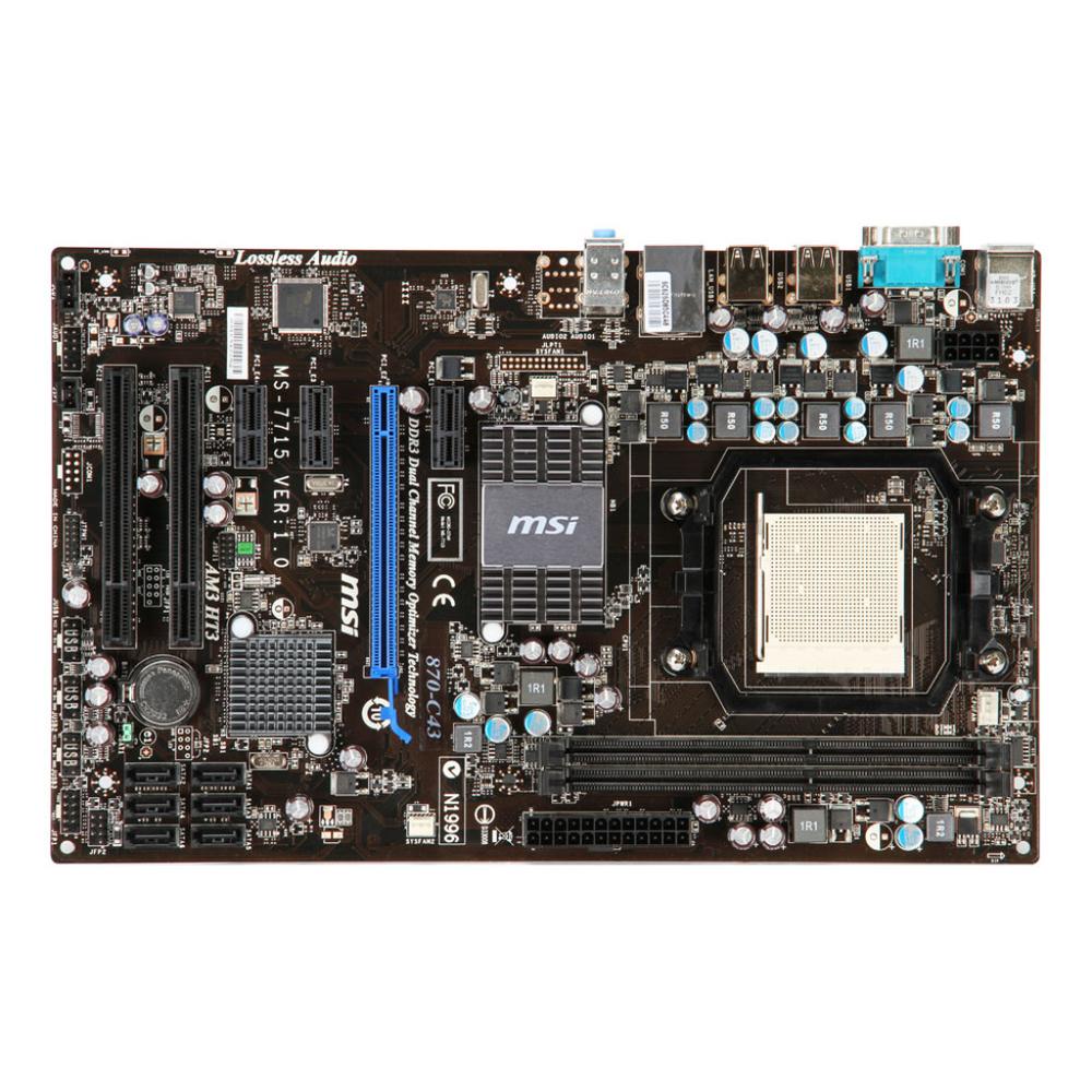 Foto 2 pulgar | Placa Madre Msi 870-c43 Socket Am3 Amd 870 Ddr3 Atx - Venta Internacional.
